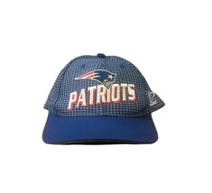 Vintage 1990&#39;s Logo Athletic NFL Pro Line New England Patriots Plaid Hat - $546.73 MXN