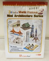 CubicFun World Famous Mini Architecture Series 2 - 3D Puzzle No Tools Req. NIB - £19.30 GBP