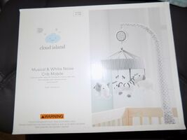 Cloud Island Crib Mobile Two by Two Gray White Animal New - $45.00