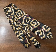 Vintage Gitano Tie Geometric Abstract 80s 90s - $9.50