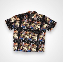 Vintage 90’s Nicole Miller Silk Texas Shirt Large - £78.69 GBP