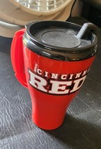 MLB Baseball Cincinnati Reds 16Oz Roadster Plastic Tumbler Travel Mug Co... - $9.49