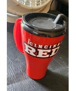 MLB Baseball Cincinnati Reds 16Oz Roadster Plastic Tumbler Travel Mug Co... - $13.11 CAD