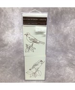 Martha Stewart Crafts- Birds- Wood Mount Rubber Stamps -Never Used - £7.34 GBP