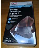 CVS HEALTH DELUXE STABILIZING SUPPORT-SM/MED-NIB-CUSHIONED PADS/ADJUSTABLE - $13.99