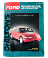 Chilton&#39;s Ford Taurus Mercury Sable 1986-95 Repair Manual 8251 Wiring &amp; ... - £8.36 GBP