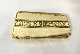 Star Trek, Deep Space Nine, Gold Pressed Latinum Bar, Real Prop Replica,... - $69.29