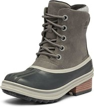 SOREL Women&#39;s Slimpack III Lace Up Waterproof Leather Snow Boot Quarry Size 9.5M - £42.19 GBP
