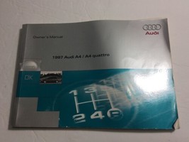 1997 Audi A4 &amp; A4 Quattro Sedan Owner Owner&#39;s Manual User Guide 1.8L 2.8L - £5.63 GBP