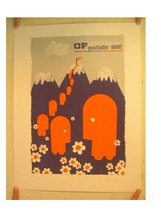 Of Montreal Poster Signed And Numbered By Artist Grand Buffet MGMT Silkscreen - £42.47 GBP