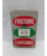 Vintage Fractions Whitman Help Yourself Flash Cards Full Color - $186.88 MXN