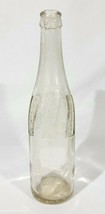 Vintage 1940s Pepsi Cola Soda Pop Beverage Embossed Glass Bottle - £11.99 GBP