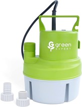 Green Expert Handy Utility Pump Submersible For Water Removal From Pools, Hot - £57.35 GBP