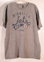 NHL Mens Vintage Graphic Print T-Shirt Gray XL - $24.75