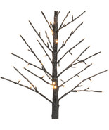 LED Black Glittered Twig Tree 36&quot;H - $74.72