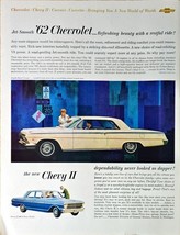 1962 CHEVROLET - Jet Smooth - Chevy II - Dapper - 1961 Vintage Print Ad - $11.43
