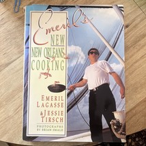 Emeril LaGasse New Orleans Cooking 1st Edition Cookbook Hardcover DJ 1993 - £14.70 GBP
