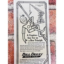 1914 Bill Deezy Build Easy - Robot Man - Toy - Original Antique Vtg PRIN... - £11.47 GBP