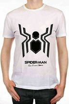 Spiderman Far From Home Movie Logo Unisex T Shirt - £15.98 GBP