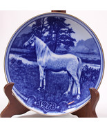 Paul T. Christensen Hesteplatte Denmark Blue Horse 1978 Danish Import Ga... - €17,46 EUR