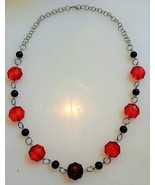 Red and Black Necklace - $23.15 CAD