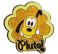 Disney WDW Pluto Dog Bone Pin 2007 Limited Edition of 800 5 of 10 Glittery - £15.57 GBP