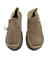 Sanuk SMF1001L Vagabond Big &amp; Tall Slip On Shoes Brown (17) - $1,316.10 MXN