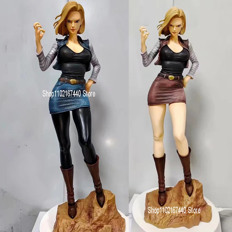 Dragon ball z figure android 18 figures lazuli android 18 figurine model pvc collection thumb200