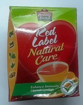 Tea  Indian Tea  250 GM  Brooke Bond Red Label Natural Care  Ayurvedic  - $14.21