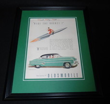 1951 Oldsmobile Rocket 98 Coupe Framed 11x14 ORIGINAL Vintage Advertisement - $49.49