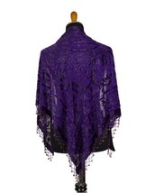 Beautiful Beaded Deep Purple ArtDeco Bohemian Tribal BellyDance Hip Scar... - $69.99