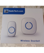 SadoTech Wireless Doorbell - Adjustable Volume with 52 Chimes - $12.22 CAD