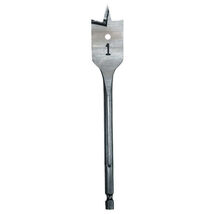 Milwaukee 9/16 in. X 6 in. L Heat-Treated Steel Flat Boring Drill Bit - $7.99