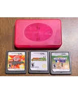 Nintendo Ds Game Lot Nicktoons MLB, Bowsers Inside Story &amp; Bakugan - £14.86 GBP