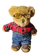 Build A Bear &quot; I Love You&quot; Sound  Stuffed Plush Teddy Bear Fully Clothed... - $22.40 CAD