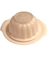 Tupperware Jello Mold Jel-N-Serve Star Insert Lid White Vintage  - £12.05 GBP