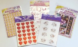 Scrapbooking Stickers Valentine&#39;s Day 5 Pack Lot Embellishments - $10.00