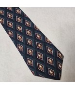 Nazareno Gabrielli Italy Men&#39;s Tie Diamond Pattern 100% Silk Tie - $9.98