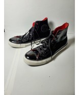 Converse All Star Chuck Taylor Black Patent Leather High Tops Men’s 9.5 - €42,11 EUR