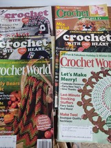 Lot Of 7 Assorted Crochet Pattern Books - $5.94