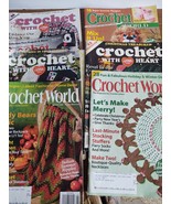 Lot Of 7 Assorted Crochet Pattern Books - $5.94