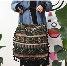 Hemian fringe shoulder bag women tassel boho hippie gypsy fringed women s handbags open thumb200