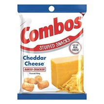 COMBOS Cheddar Cheese Cracker Baked Snacks 6.3-Ounce Bag - £20.63 GBP