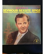 SEYMOUR REXSITE Jewish Folk Songs &amp; Yiddish theatre Favorites 1971 GRC214 - $24.61 CAD