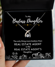 Nice Gifts For Daughter, Necklace For Daughter, Real Estate Agent Daughter  - £39.19 GBP
