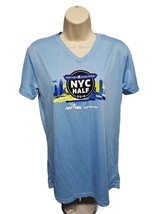 2016 United Airlines NYRR Run for Life NYC Half Womens Large Blue Jersey - £14.19 GBP