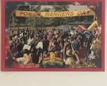 Mighty Morphin Power Rangers 1994 Trading Card #98 Power Rangers Day - $1.97
