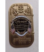 USS ENTERPRISE FINAL DEPLOYMENT 2012 CPO MESS  COIN MEDALLION :FFM24-2 - $59.40