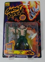 Marvel Entertainment Ghost Rider SKINNER Action Figure Flame Glow Detail TOY BIZ - £20.04 GBP