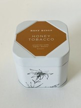 Rosy Rings Botanical Signature Travel Tin Candle - Honey Tobacco - Small 2.4 oz - £12.47 GBP